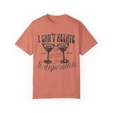 I can’t relate to desperation tee front only 🍸