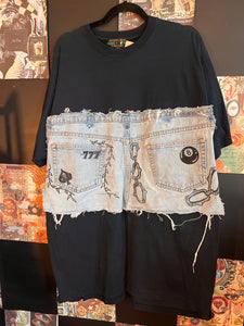 Reverse on ya XL oversized style