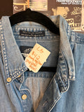 (Copy) 80s goth raw hem crop lg/xl