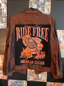 Ride Free VTG jacket size 10