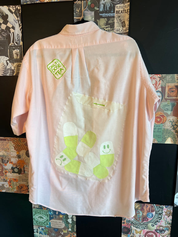 Daily dose button up lg/xl