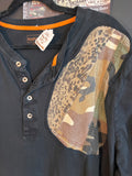 Wild side 2x half button