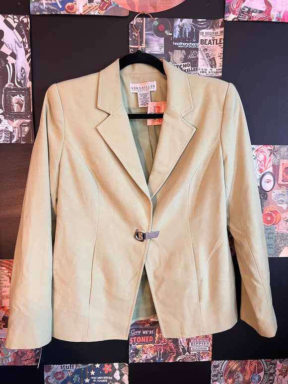 Mint green blazer sm/med