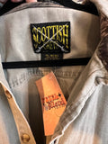 Scottish grey button up xl