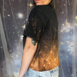 Repurposed cropped tee