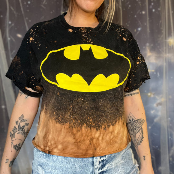 Repurposed cropped tee
